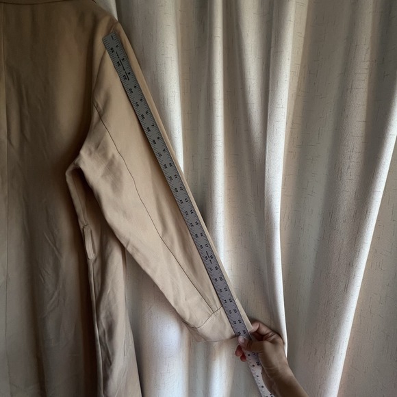 Wonderly Women's‎ Trench Coat with Pockets collar New Size XL - Picture 12 of 14